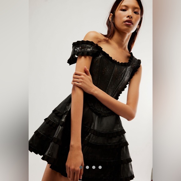 Free People Dresses & Skirts - Free People Understated Leather Mini Dress